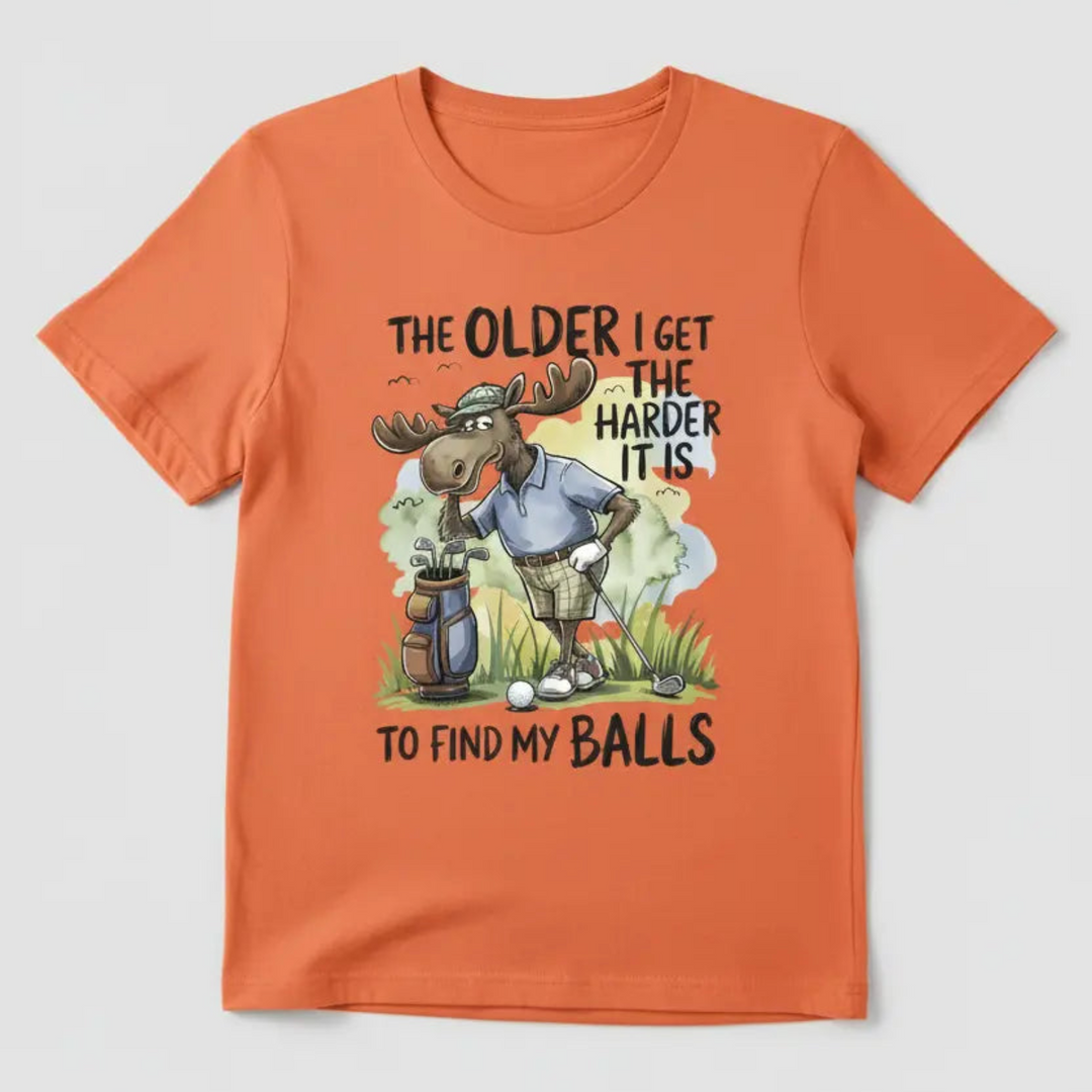 Orange T-Shirt Mockup