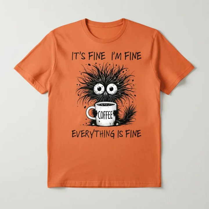 Orange T-Shirt Mockup