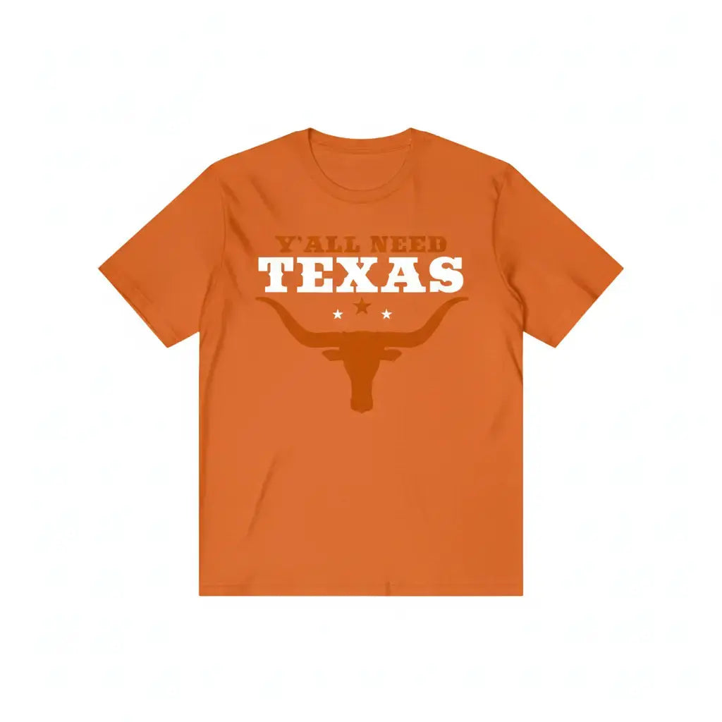 Orange T-Shirt Mockup