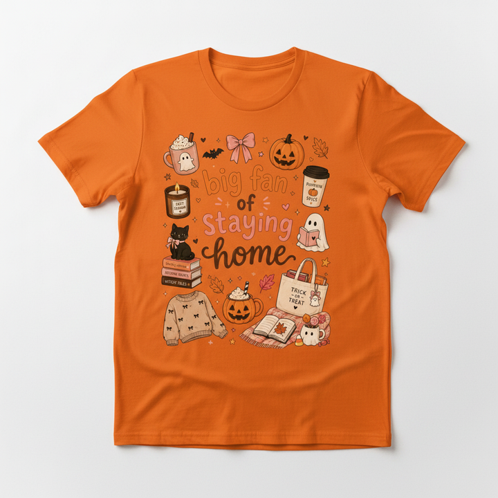 Orange Tee Mockup