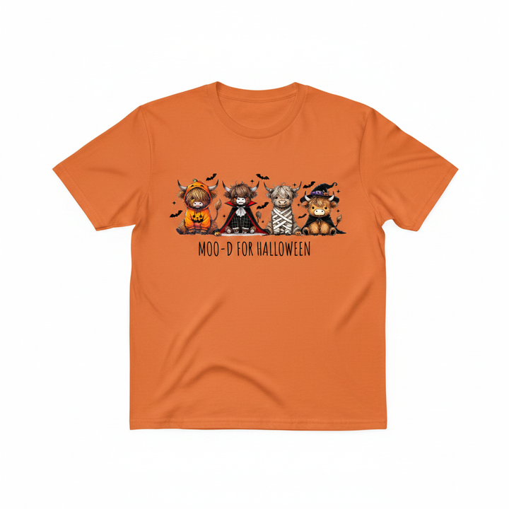 Orange Tee Mockup