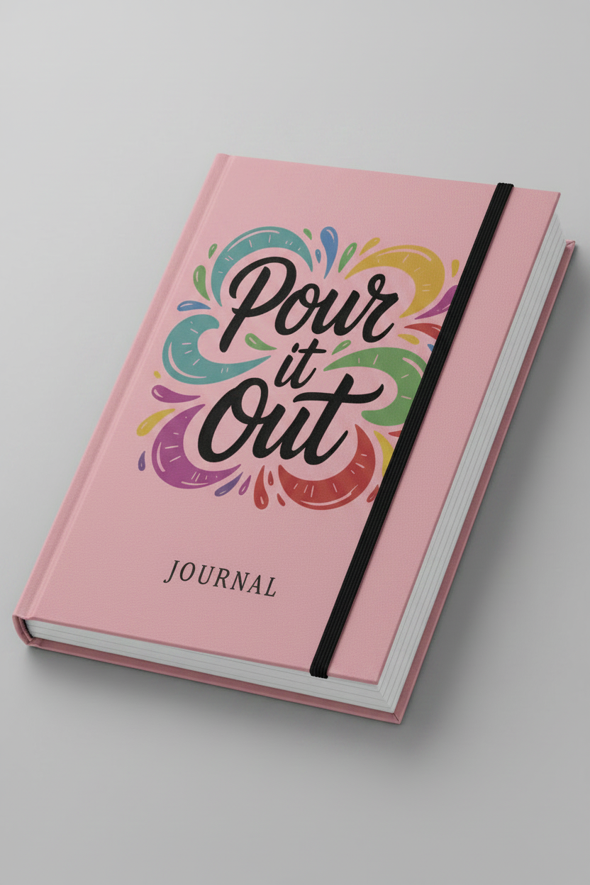 Pink Journal Mockup