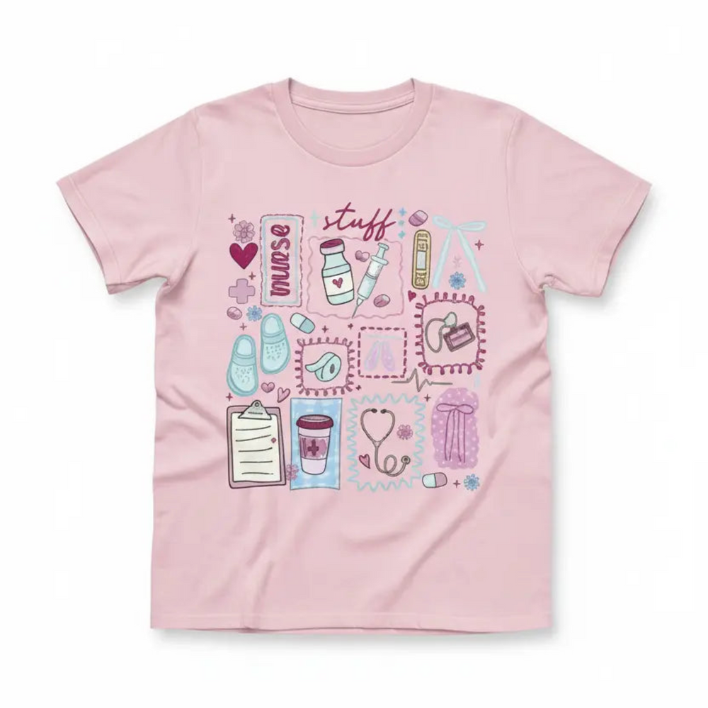 Pink Nurse Tee