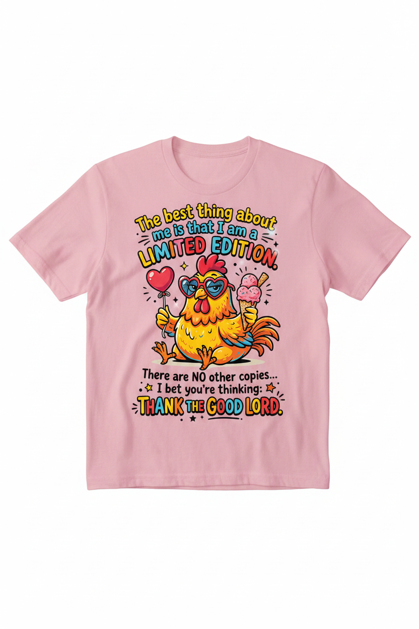 Pink T-shirt Mockup