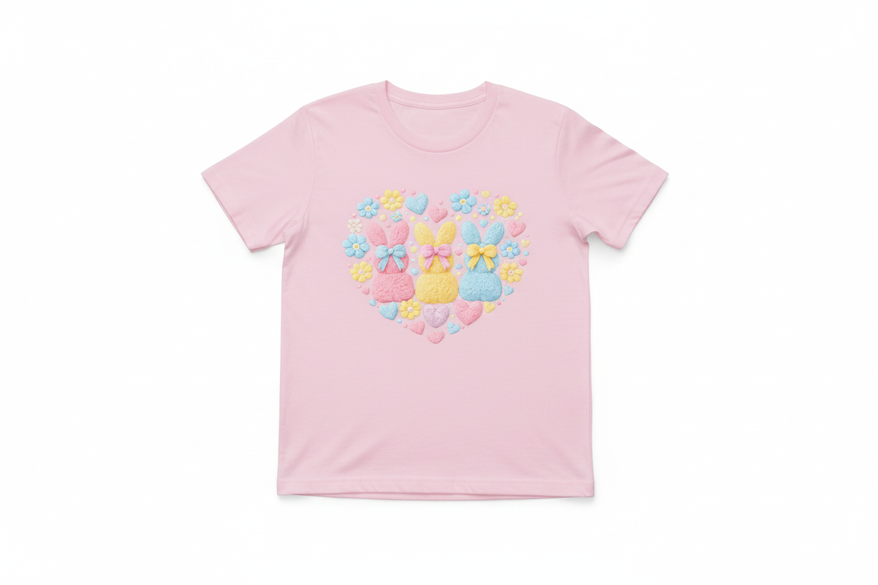 Pink t-shirt mockup