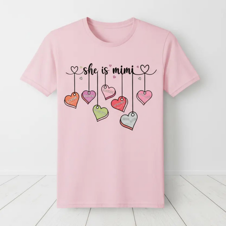 Pink T-shirt mockup