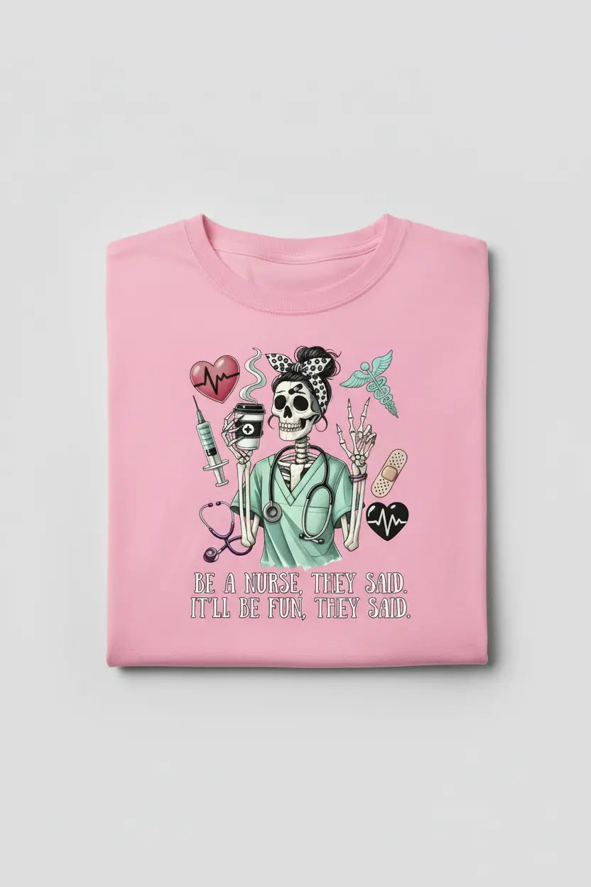 Pink T-Shirt Mockup