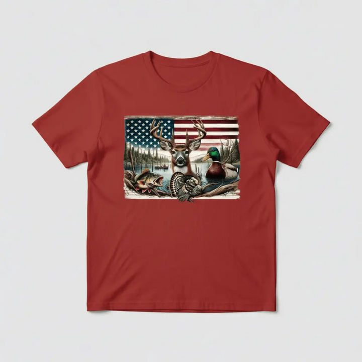 Red T-Shirt Mockup