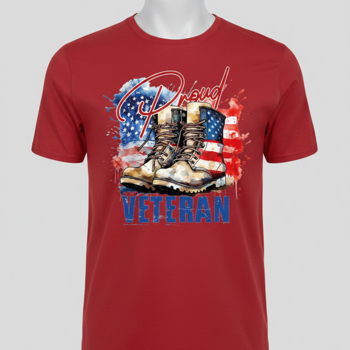 Red T-Shirt Mockup