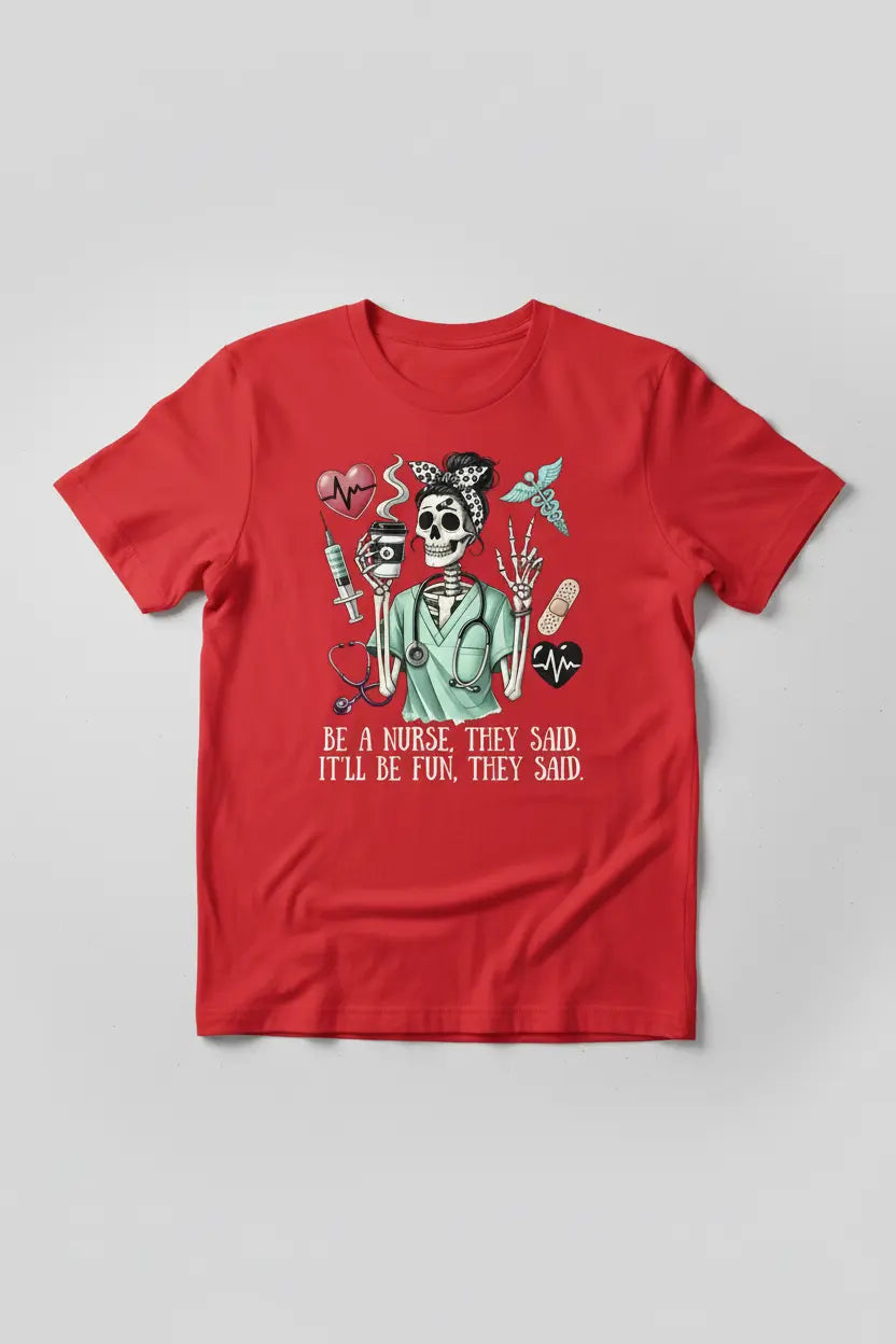 Red T-Shirt Mockup