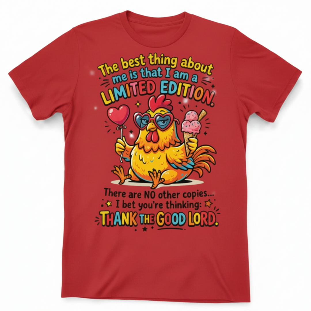 Red T-shirt Mockup