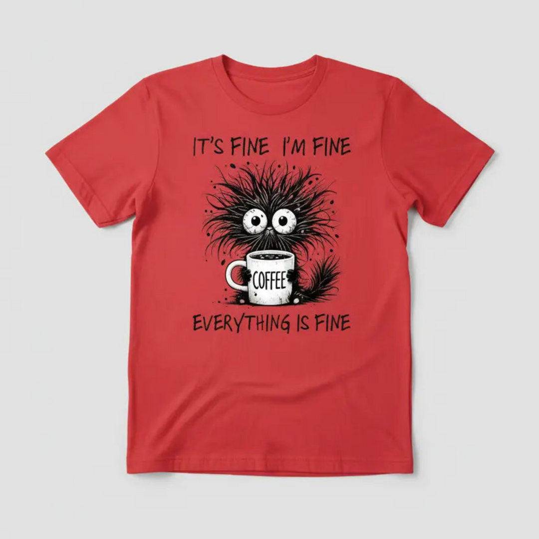 Red T-Shirt Mockup