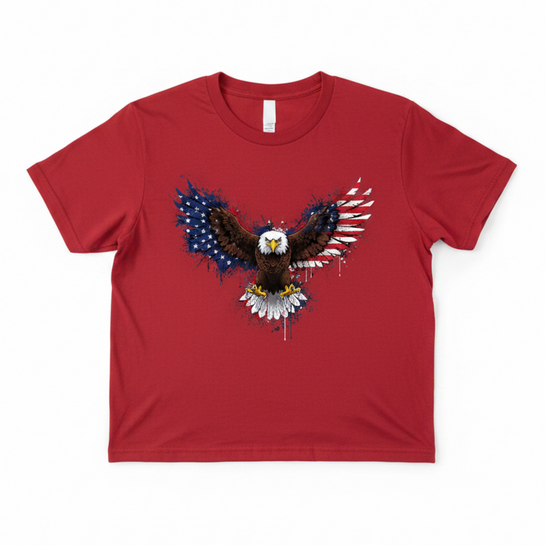 Red T-shirt Mockup