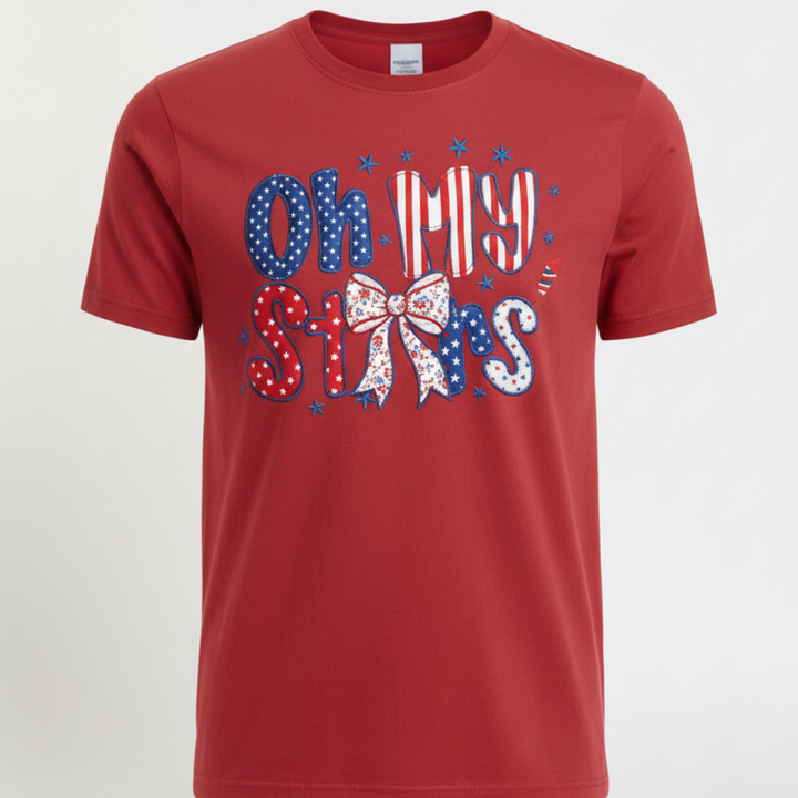 Red T-Shirt Mockup
