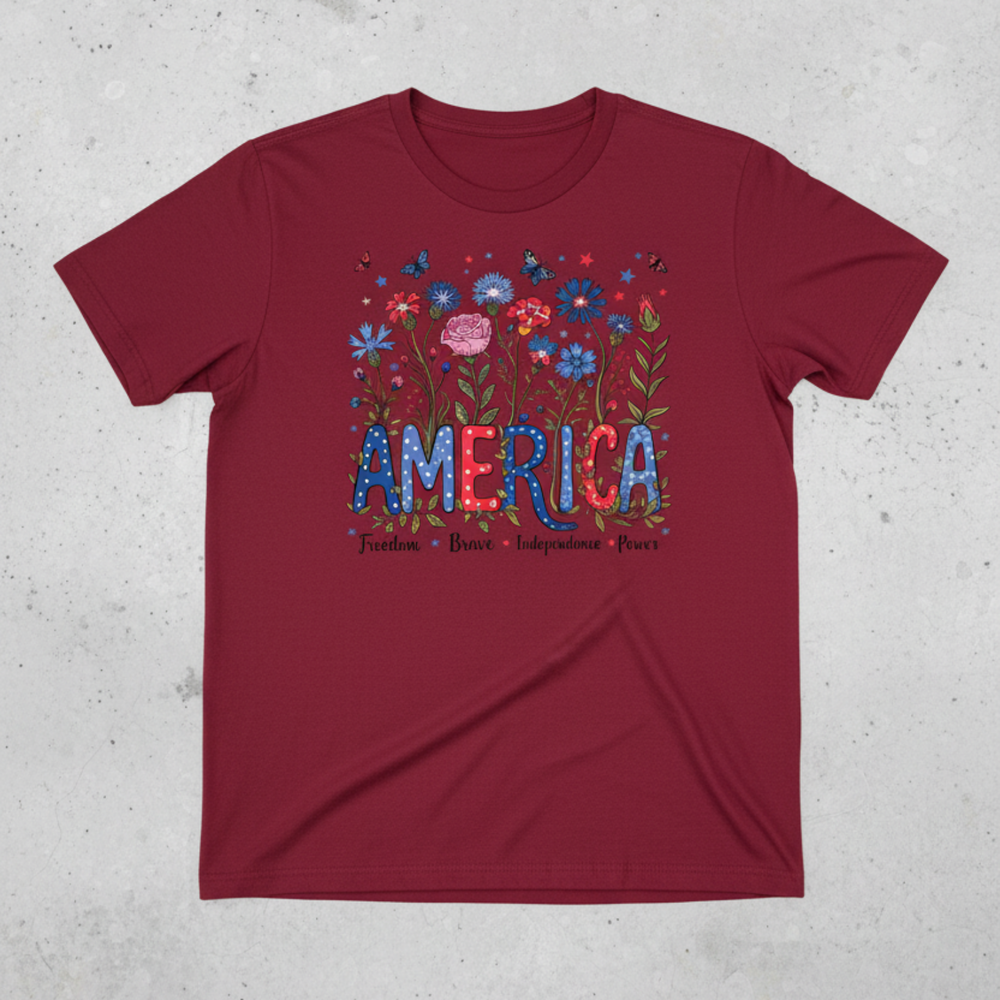 Red T-Shirt Mockup