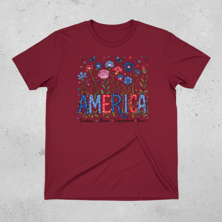 Red T-Shirt Mockup