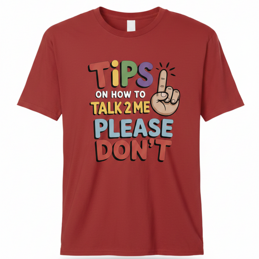 Red T-Shirt Mockup