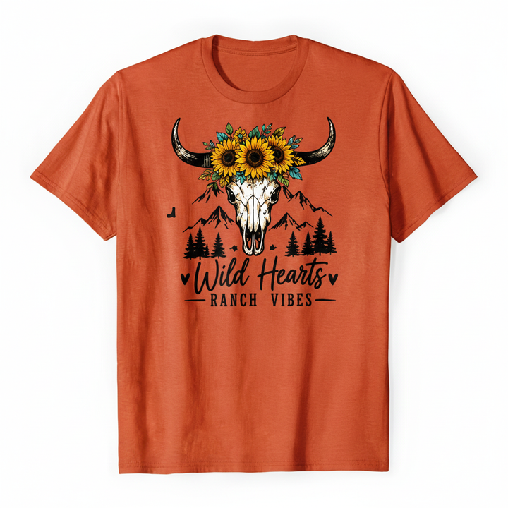 Rust Orange Tee