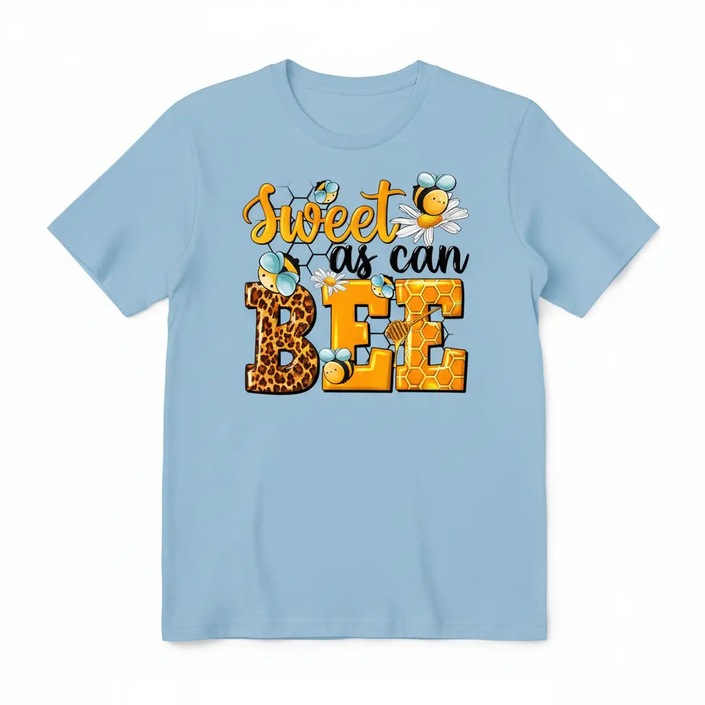 Sweet as can BEE Light Blue T-Shirt