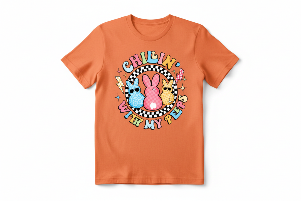 Tangerine T-Shirt Mockup