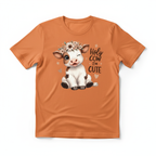 Tangerine T-shirt mockup