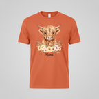 Tangerine T-shirt with Mimi design