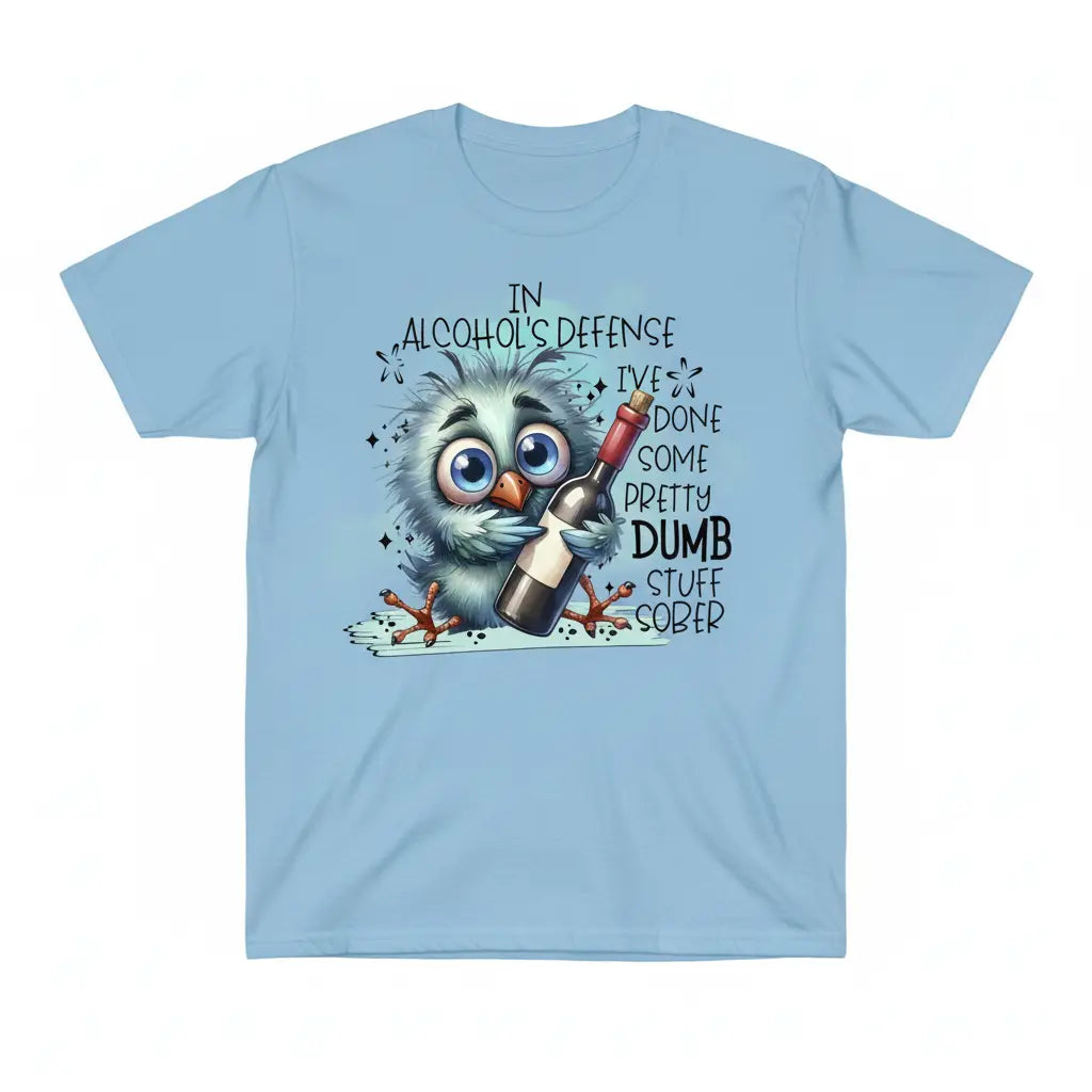 Tipsy Bird Light Blue T-Shirt