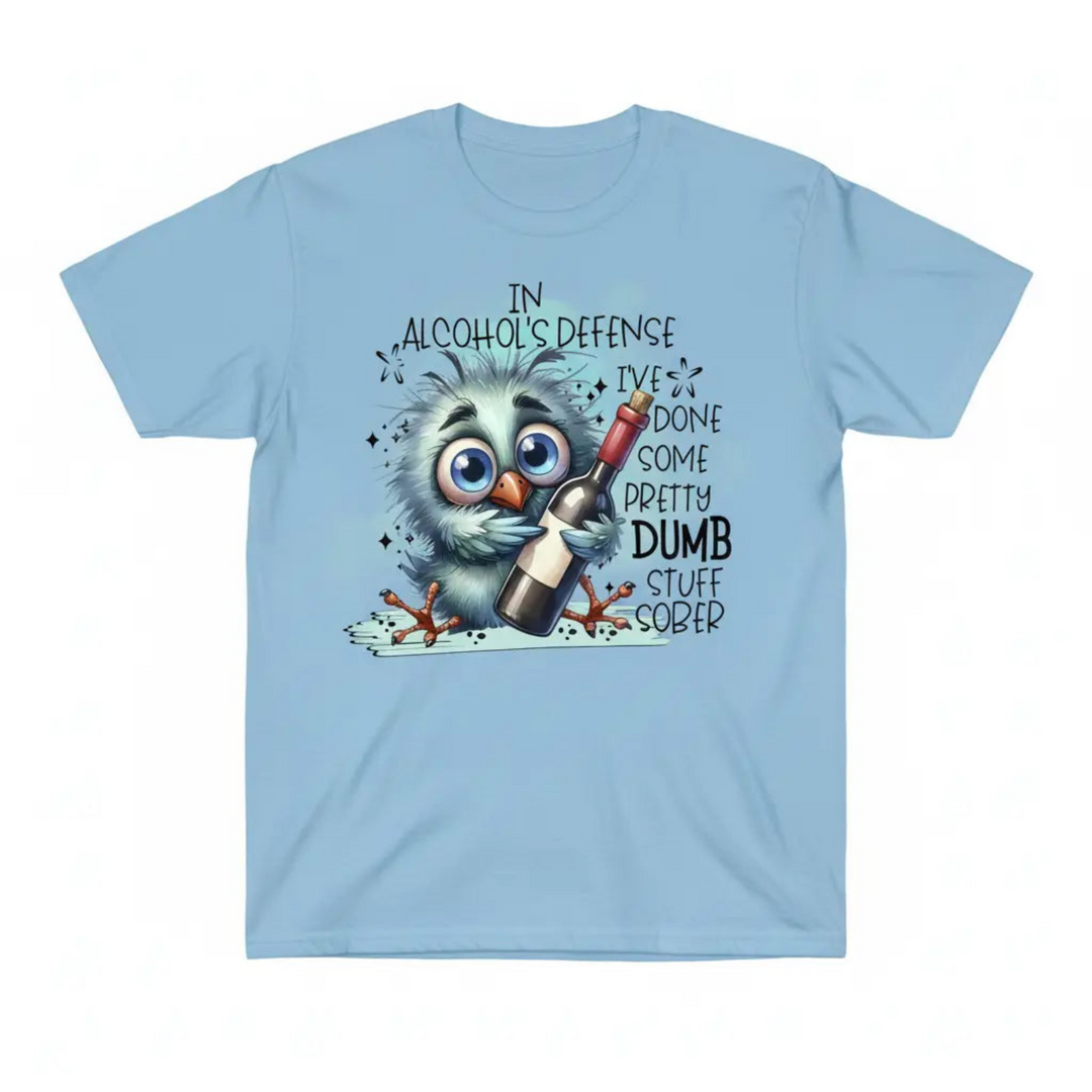 Tipsy Bird Light Blue T-Shirt