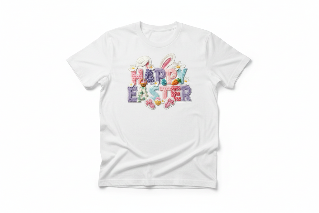 White t-shirt mockup