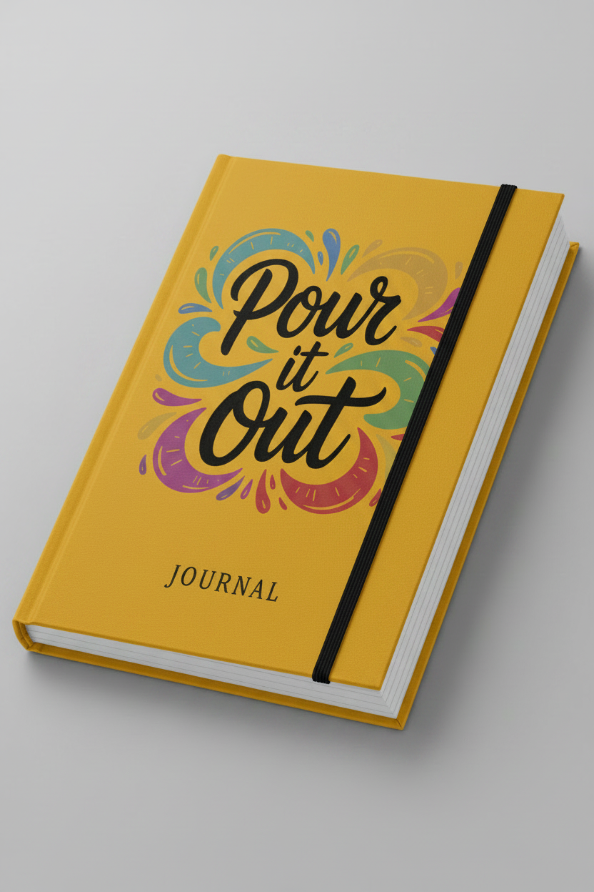 Yellow Journal Mockup
