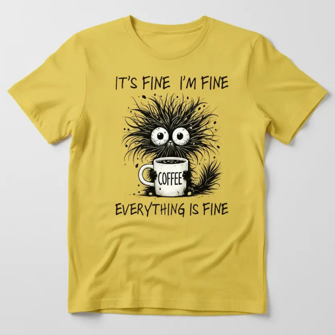 Yellow T-Shirt Mockup