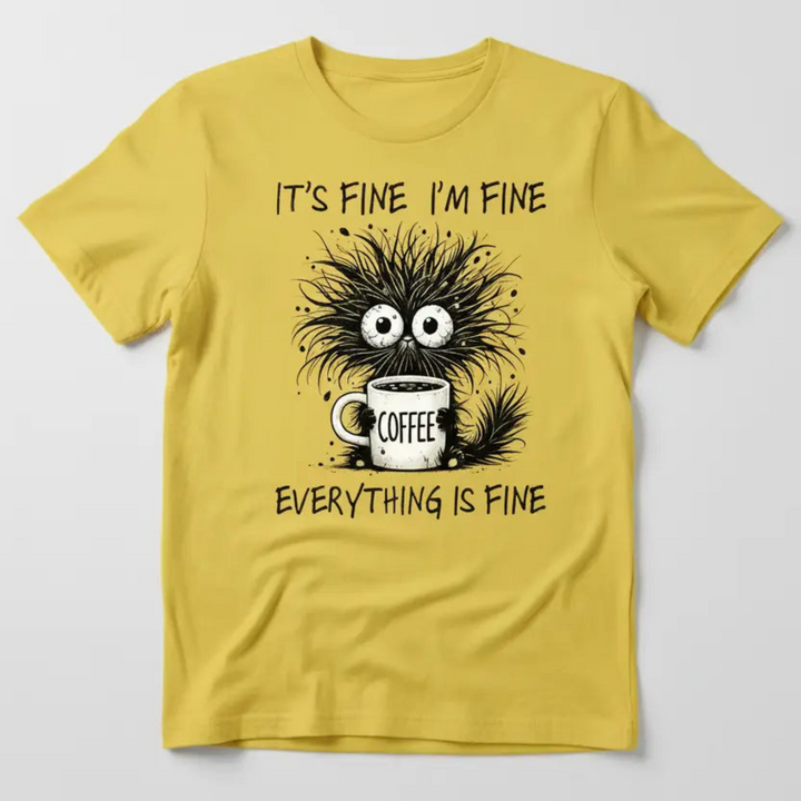 Yellow T-Shirt Mockup