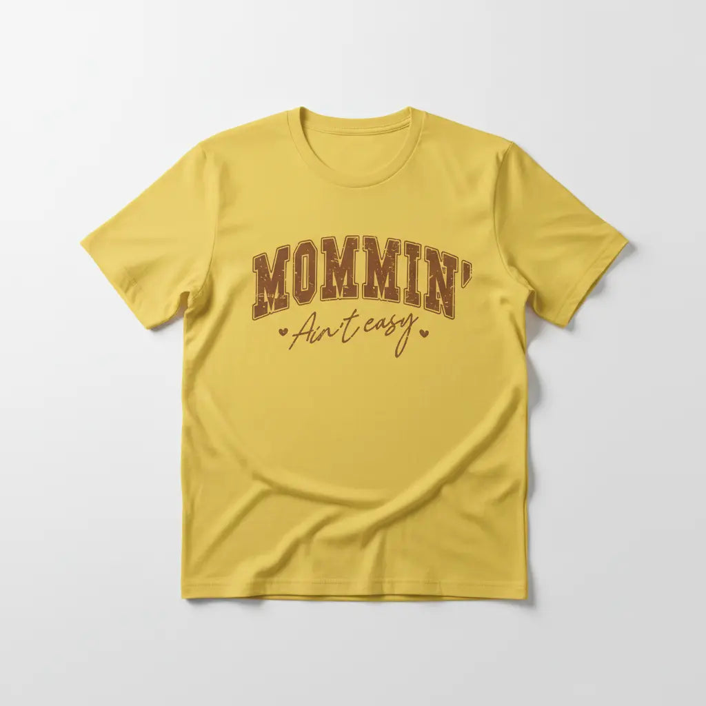Yellow T-Shirt Mockup