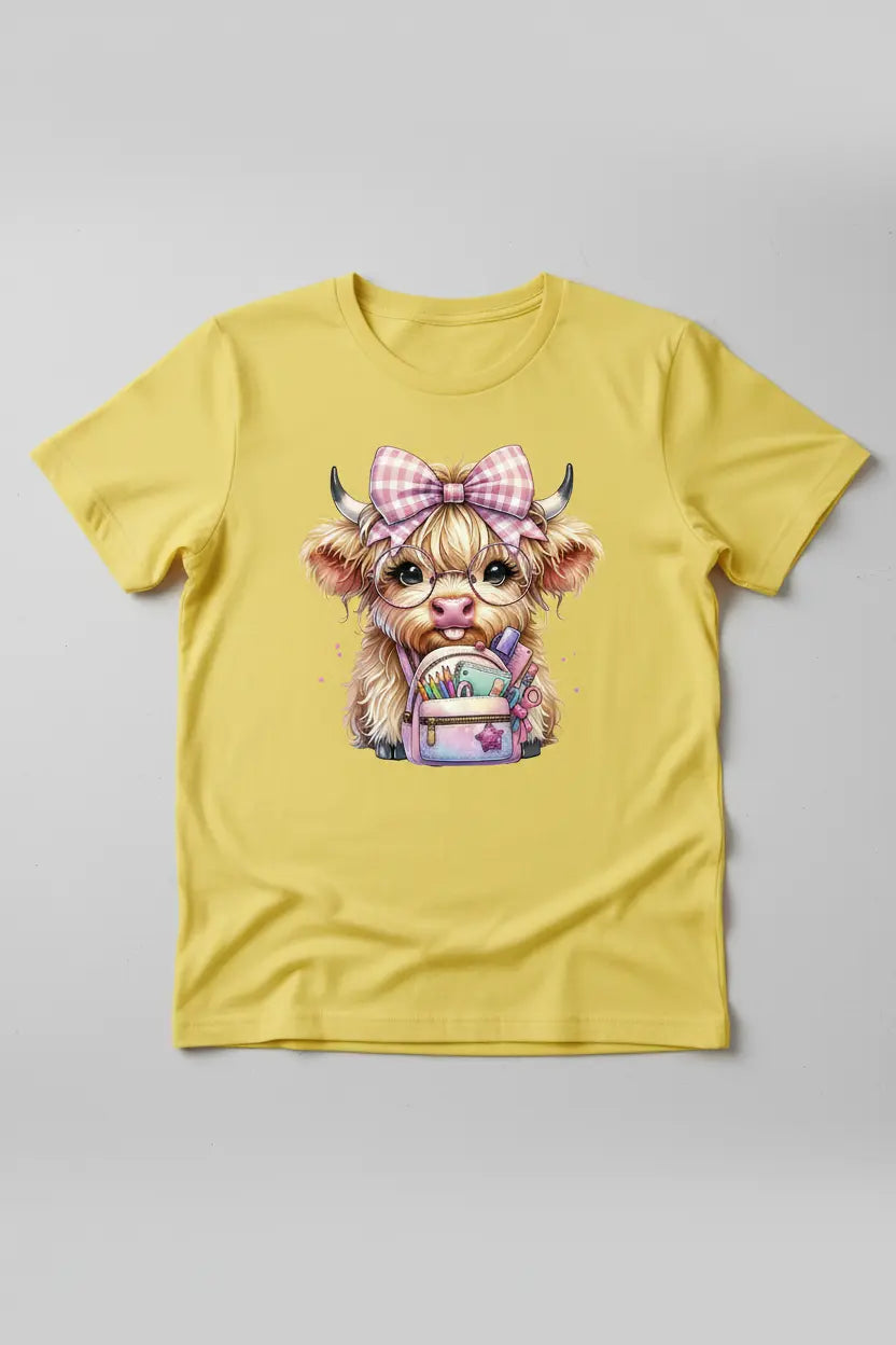 Yellow T-Shirt Mockup