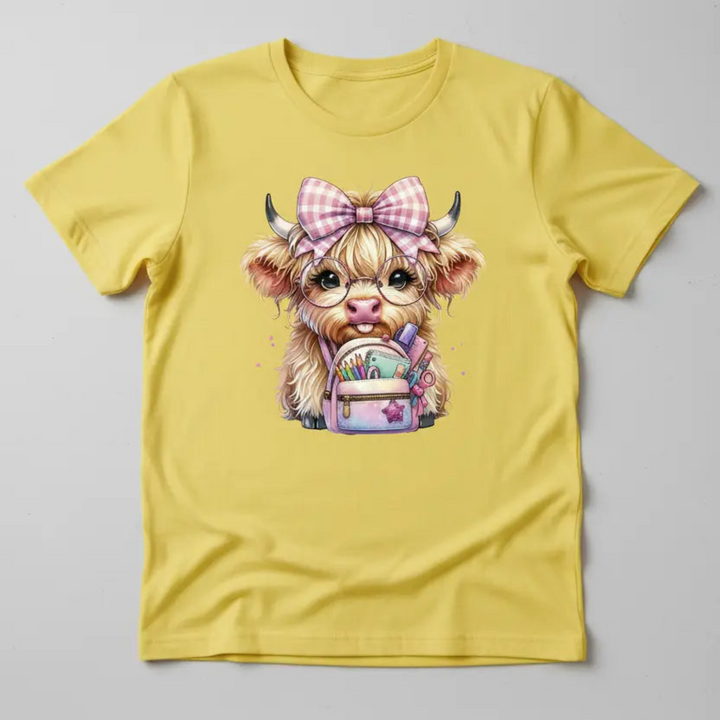 Yellow T-Shirt Mockup