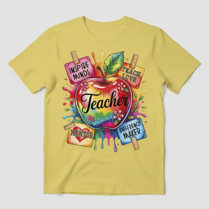 Yellow T-Shirt Mockup