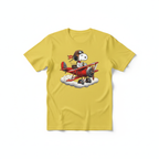 Yellow T-shirt mockup