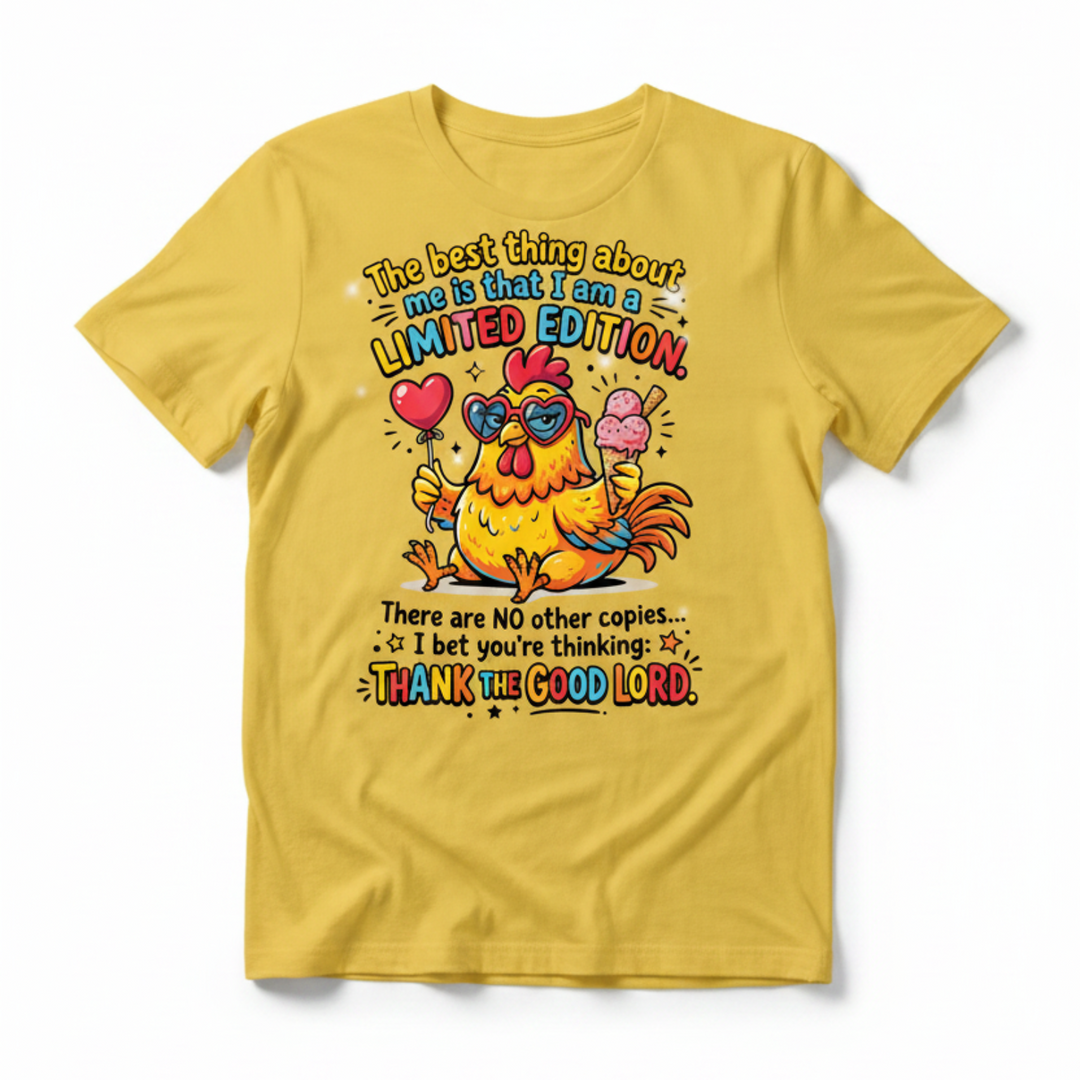 Yellow T-shirt Mockup